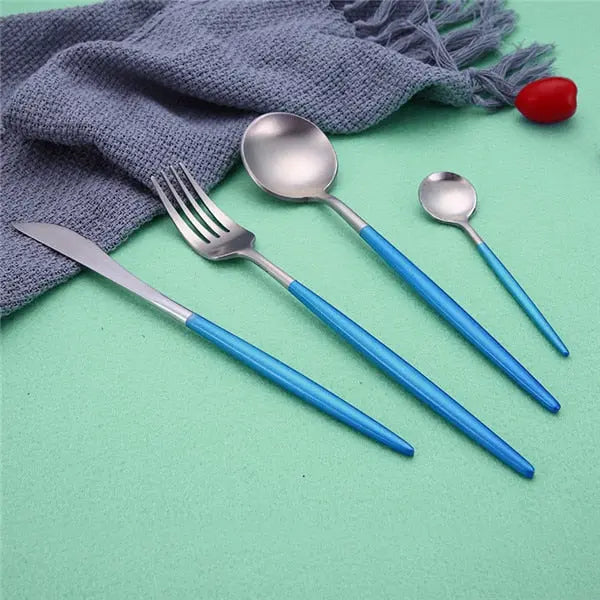 Hot Sale Dinner Set Cutlery Knives Forks Spoons Streetsharks