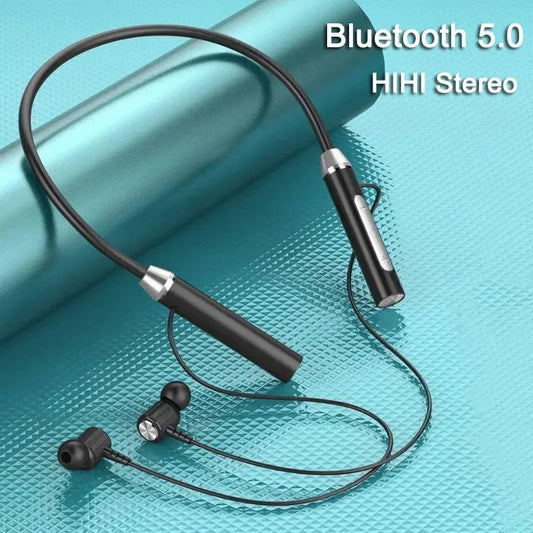 K58 Wireless Headphones Bluetooth Neckband Magnetic Earphones Sport Running Earbuds Waterproof Bluetooth 5.0 Headset With Mic Streetsharks