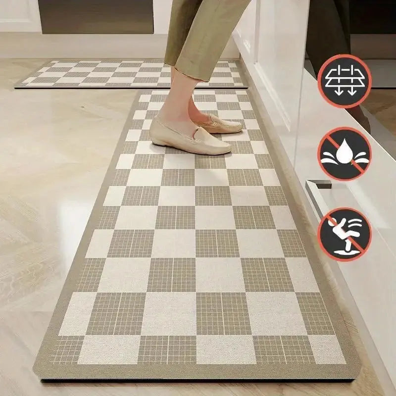 Kitchen Door Steps Water-Absorbing Oil-Absorbing Non-slip Foot Mats Diatomite Bathroom Water-Absorbing Floor Mats Streetsharks