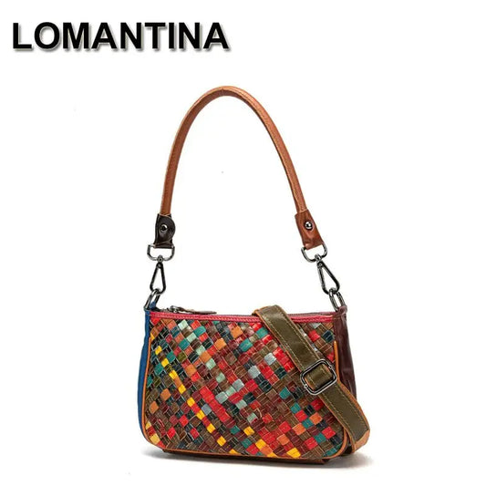 LOMANTINA Casual Beach Style Women Crossbody Underarm Capacity Purses Girls Women Travel Multi-functional Outdoor Bags For Lady Streetsharks