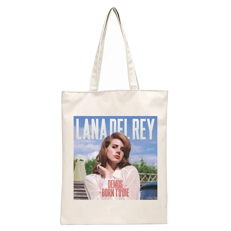 Lana Del Rey LOGO Printed Graphic Hipster Cartoon Print Shopping Streetsharks