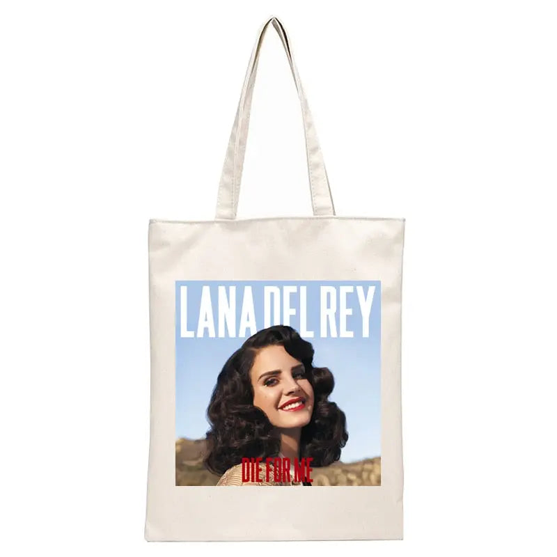 Lana Del Rey LOGO Printed Graphic Hipster Cartoon Print Shopping Streetsharks