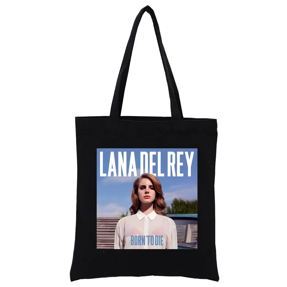 Lana Del Rey LOGO Printed Graphic Hipster Cartoon Print Shopping Streetsharks