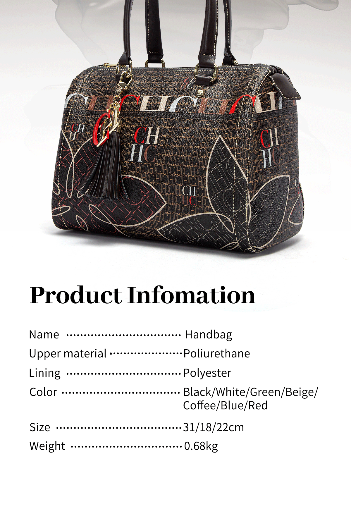 Large Capacity Fashion Multicolour Printing Design Women's Commuter Crossbody Bag 2024 Spring New Women's Handbag Streetsharks