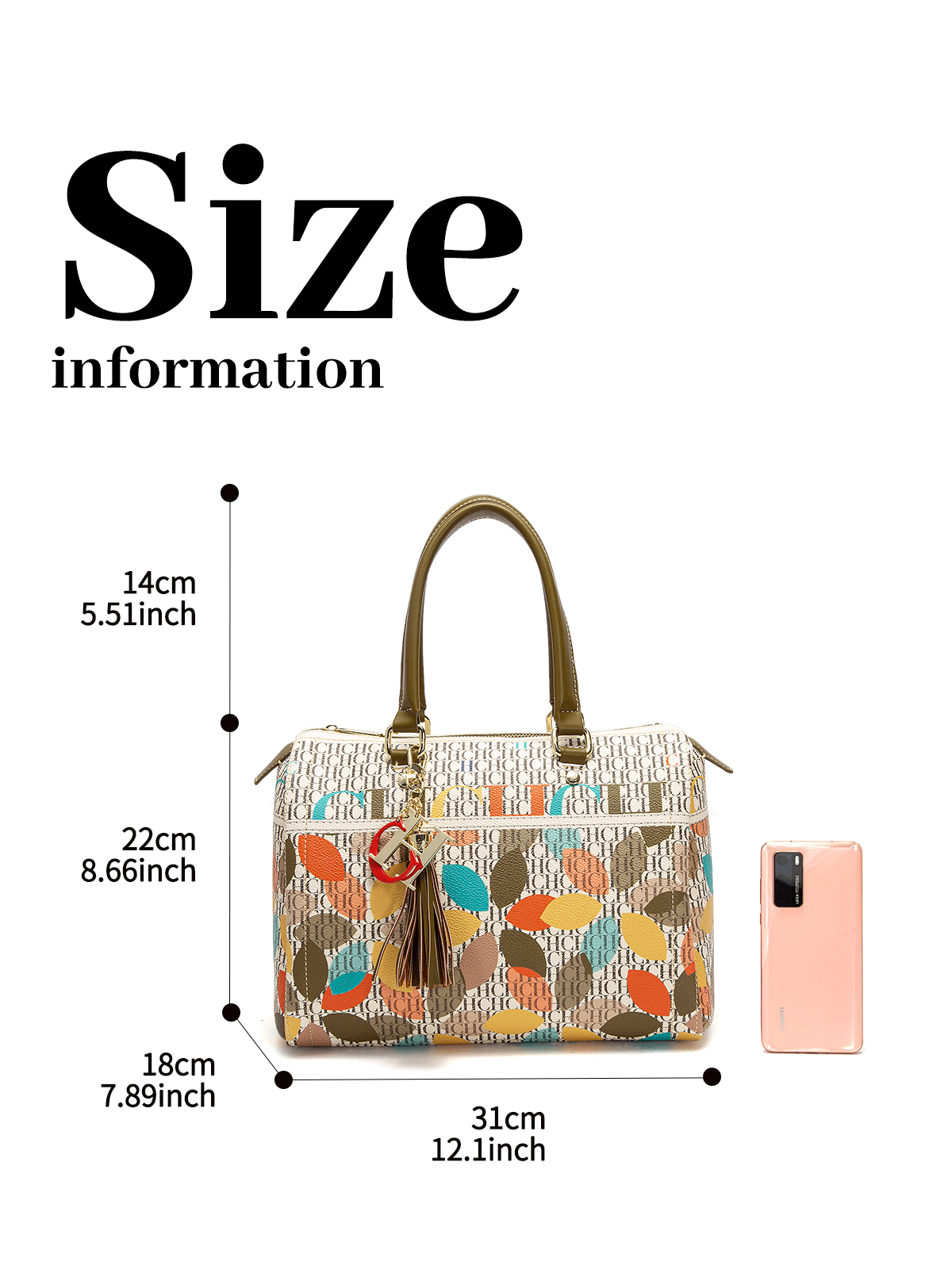 Large Capacity Fashion Multicolour Printing Design Women's Commuter Crossbody Bag 2024 Spring New Women's Handbag Streetsharks