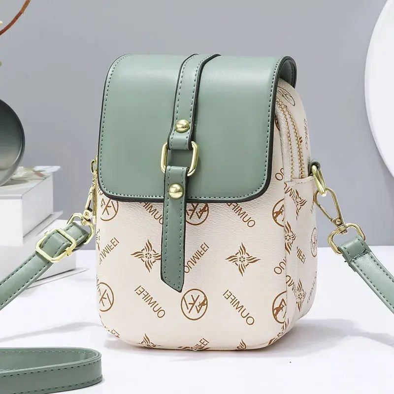 Letter Pattern Women's Small Square Bag Fashion Versatile One Shoulder Crossbody Bag Trendy Mini Phone Bag Women Handbags Sac Streetsharks