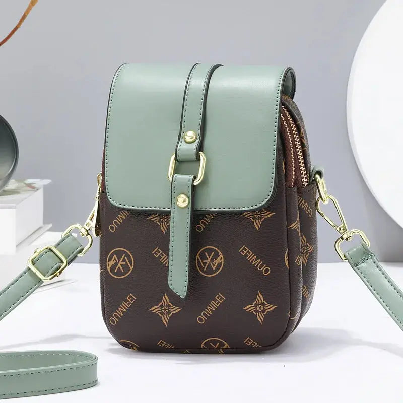 Letter Pattern Women's Small Square Bag Fashion Versatile One Shoulder Crossbody Bag Trendy Mini Phone Bag Women Handbags Sac Streetsharks