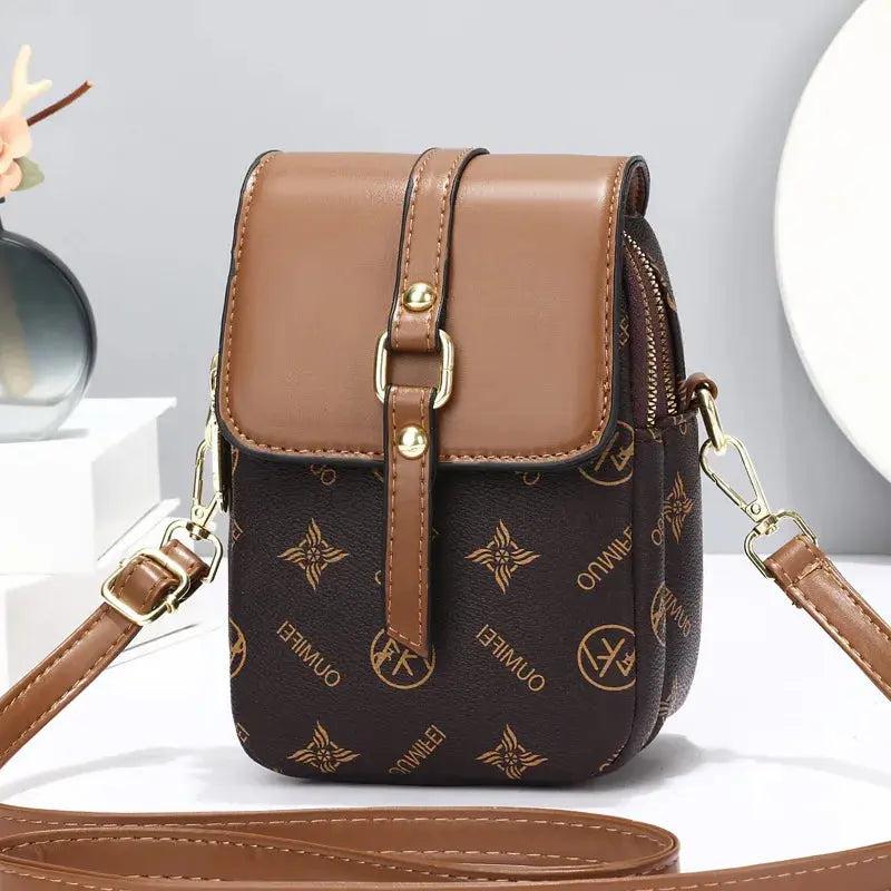 Letter Pattern Women's Small Square Bag Fashion Versatile One Shoulder Crossbody Bag Trendy Mini Phone Bag Women Handbags Sac - Streetsharks