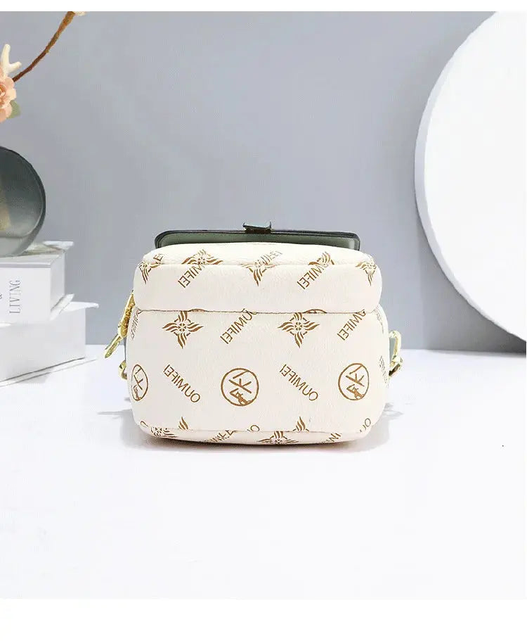 Letter Pattern Women's Small Square Bag Fashion Versatile One Shoulder Crossbody Bag Trendy Mini Phone Bag Women Handbags Sac Streetsharks