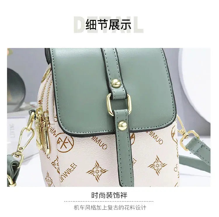 Letter Pattern Women's Small Square Bag Fashion Versatile One Shoulder Crossbody Bag Trendy Mini Phone Bag Women Handbags Sac Streetsharks