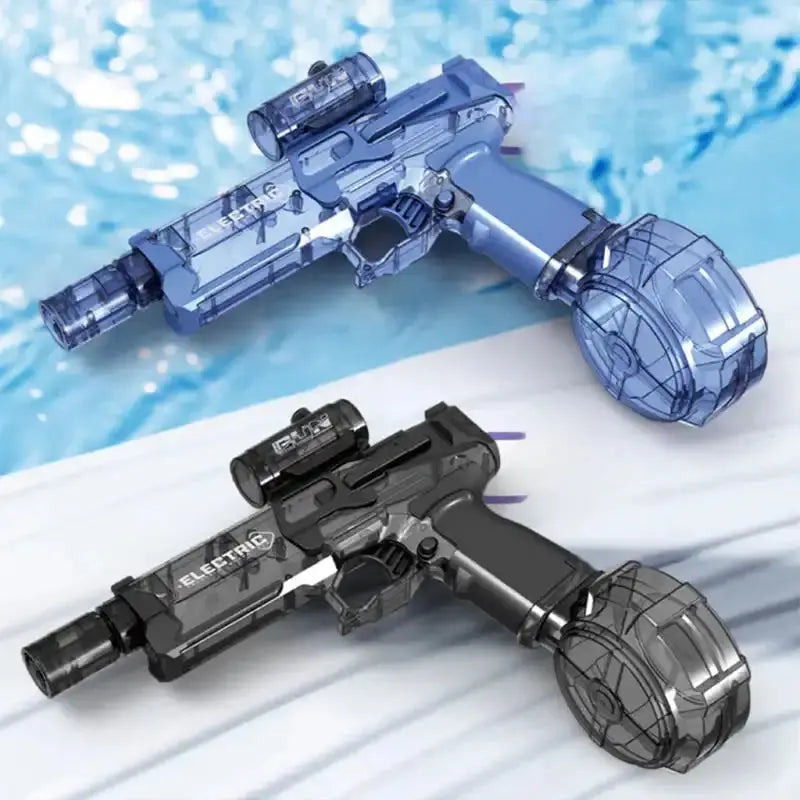 Full automatic high pressure water gun Long Range Electric Shooting Water Gun with Lighting Toys High-Pressure Full Automatic Shooting Water Beach Toy Gun for Kidadult - Streetsharks