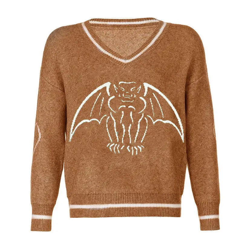 Loose Wool Long-sleeved Shirt StreetSharks