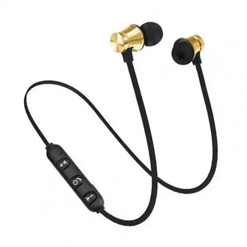 Magnetic Wireless Earphone Bluetooth Earphone Stereo Sports Waterproof Earbuds Wireless in-ear Headset with Mic Free shipping -  Streetsharks