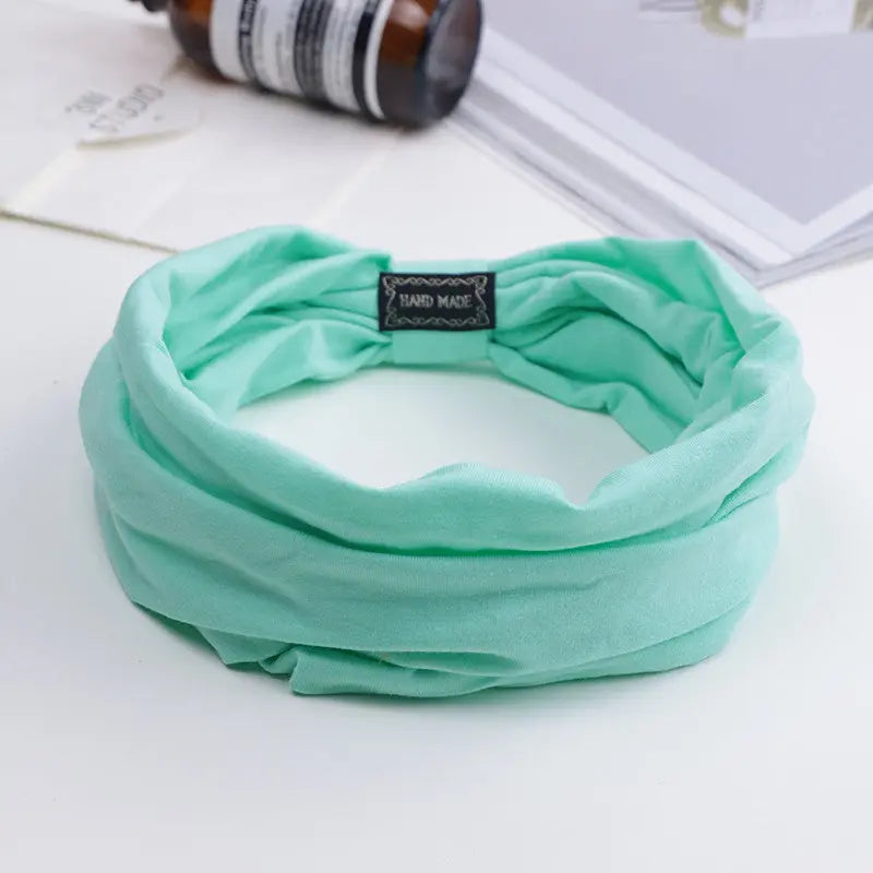 Makeup Summer Korean Face Wash Hairband Female Sweet Wide-Brimmed Headband Headgear Simple Headband Super Fairy Headband Hair Accessories StreetSharks