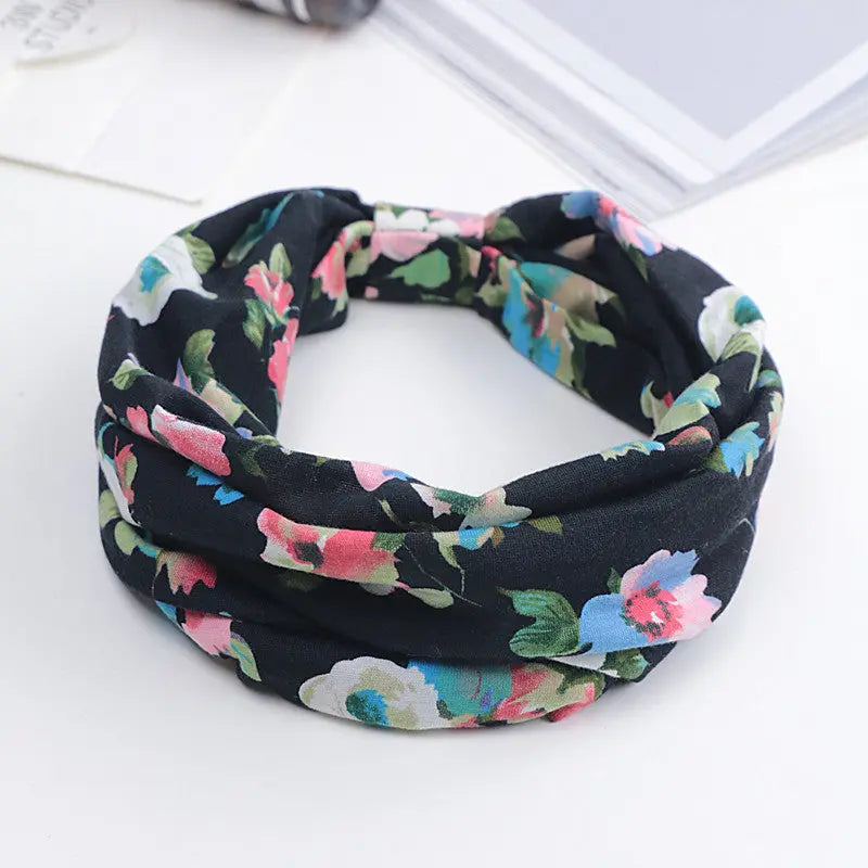 Makeup Summer Korean Face Wash Hairband Female Sweet Wide-Brimmed Headband Headgear Simple Headband Super Fairy Headband Hair Accessories StreetSharks