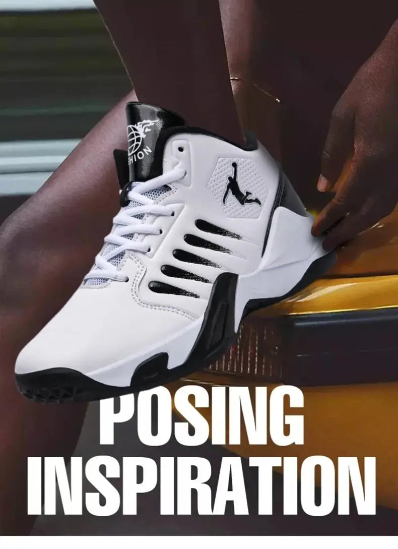 Man sneaker	 white men's sports Training Basketball Shoes Breathable Gym Training Basketball Child sneakers zapatillas de hombre Streetsharks