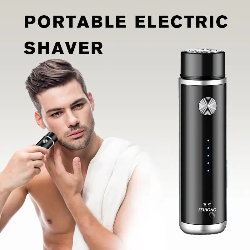 Mini Electric Shaver Portable Car Rechargeable Shaver StreetSharks