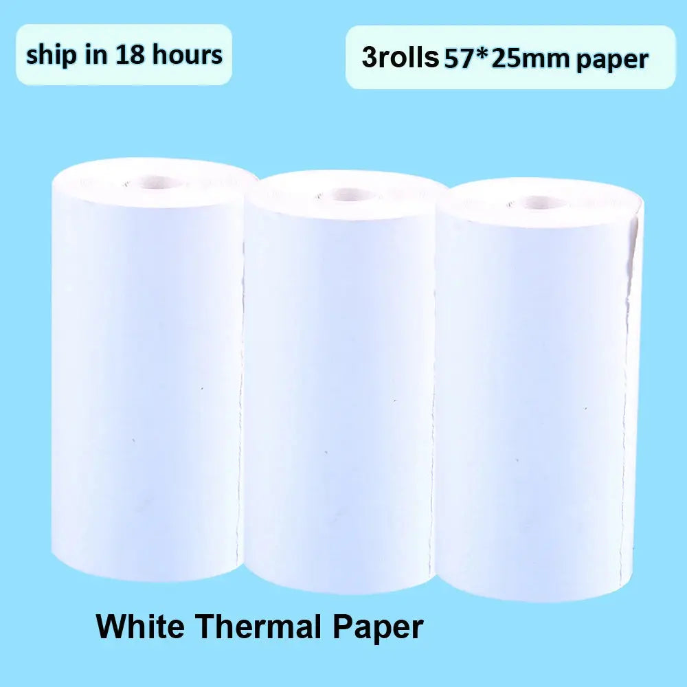 Mini Printer Bluetooth WiFi Connected Thermal Paper Label Mobile Phone Photo Title Note Pockt Portable Student Error Maker - Streetsharks