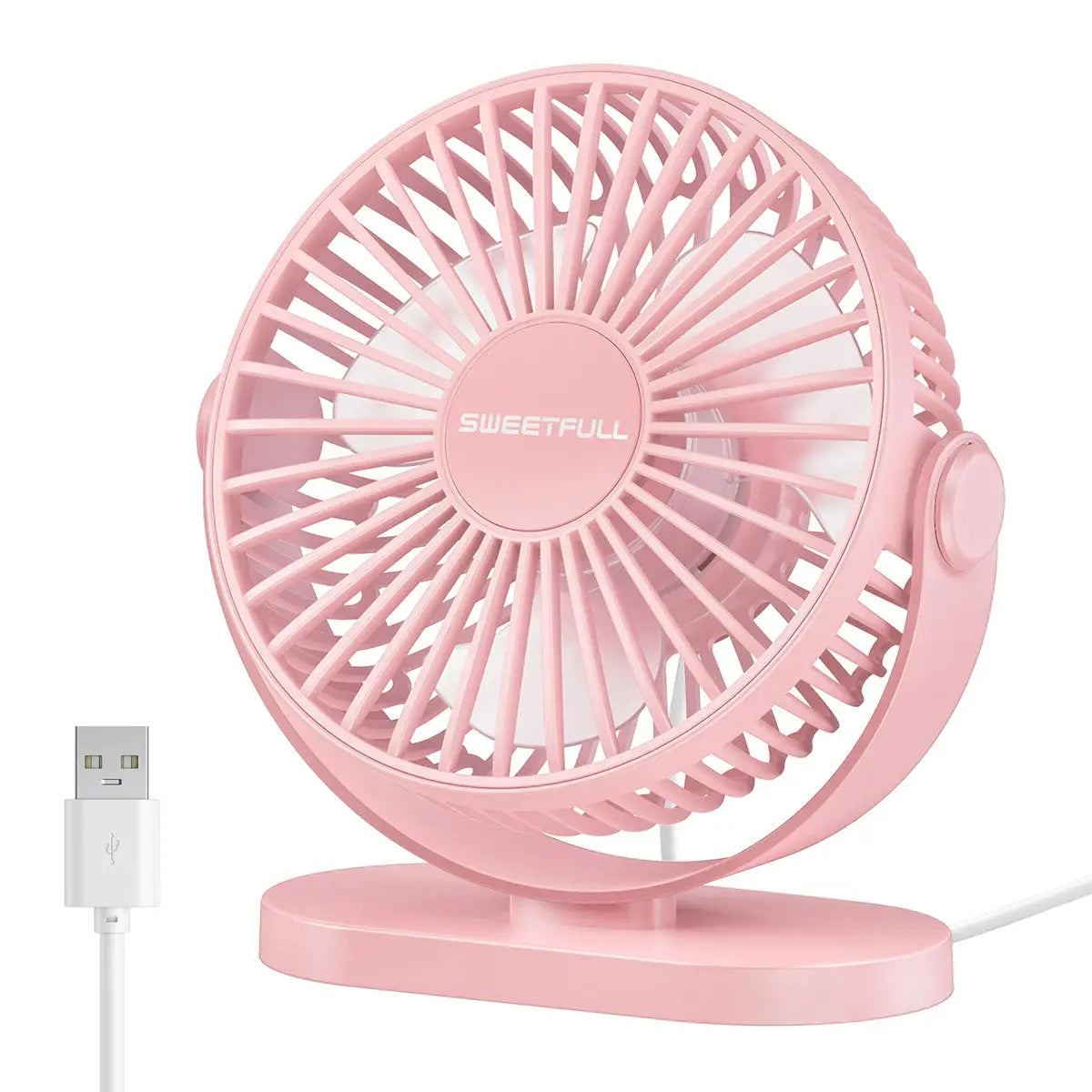 Mini USB Desktop Fan Portable Hook up Fan Desktop Office USB Quiet Cooling Fans Three Speed Adjustment Suitable For Home Office - Streetsharks