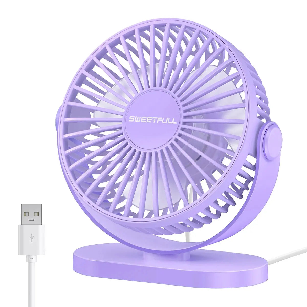 Mini USB Desktop Fan Portable Hook up Fan Desktop Office USB Quiet Cooling Fans Three Speed Adjustment Suitable For Home Office - Streetsharks