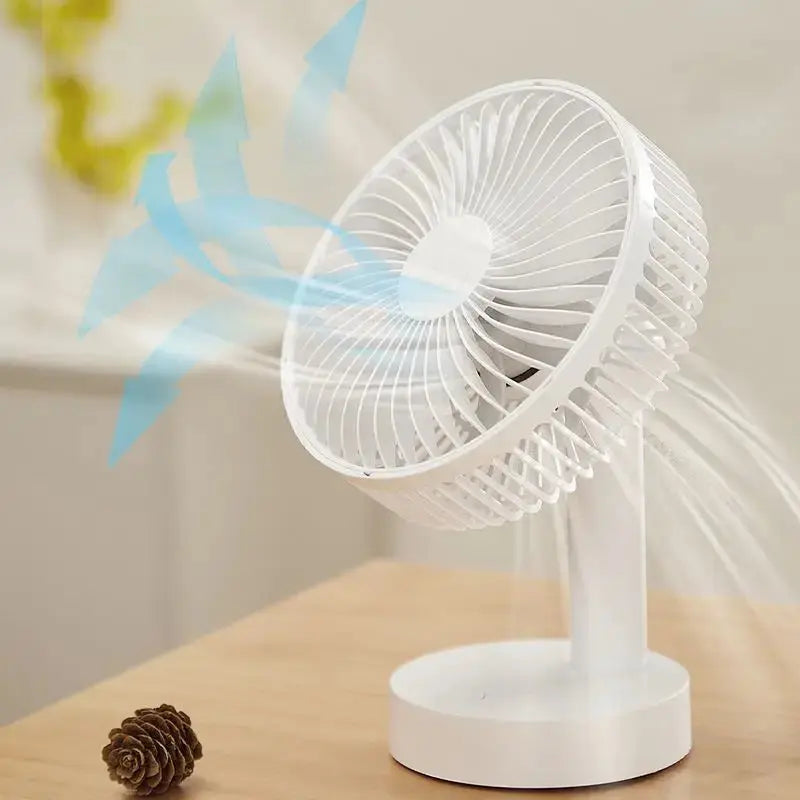 Mini USB Table Fan 4 Speeds Portable Desktop Table Cooling Fan Powered by USB Strong Wind Kipas USB Desk Fan Streetsharks