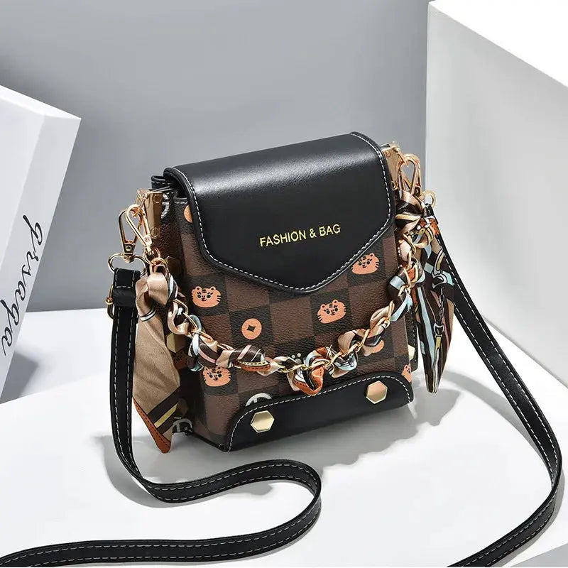 Mobile Phone Bag Women's New Summer Fashion Mini Bag Fashion Single Shoulder Crossbody Good-looking Suitable Daily Collocation Streetsharks