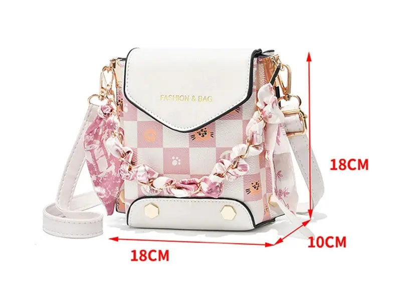 Mobile Phone Bag Women's New Summer Fashion Mini Bag Fashion Single Shoulder Crossbody Good-looking Suitable Daily Collocation Streetsharks