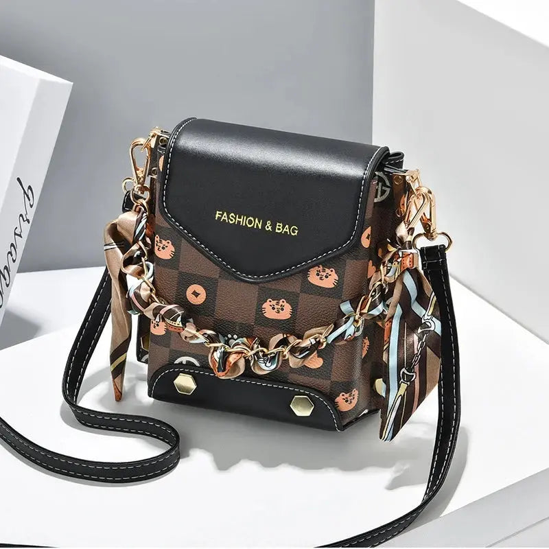 Mobile Phone Bag Women's New Summer Fashion Mini Bag Fashion Single Shoulder Crossbody Good-looking Suitable Daily Collocation Streetsharks