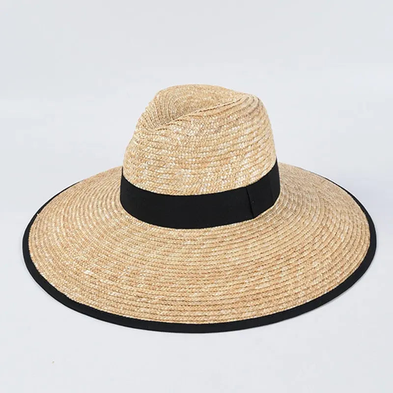 New Belt Strap Straw Sun Hat For Women Fashion Vacation Beach Streetsharks