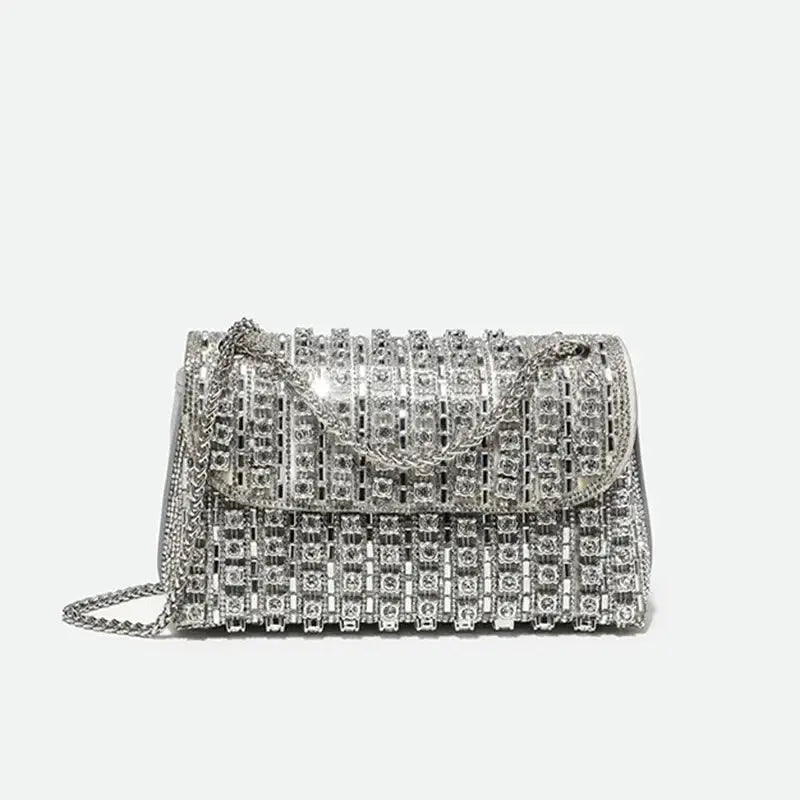 New Design Fashion Rhinestone Purse Luxury Designer Handbags Elegant and Versatile Purses for Women Evening Clutch Bag - Streetsharks