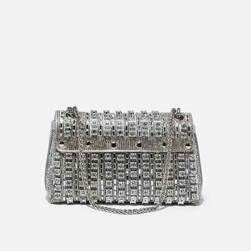 New Design Fashion Rhinestone Purse Luxury Designer Handbags Elegant and Versatile Purses for Women Evening Clutch Bag Streetsharks