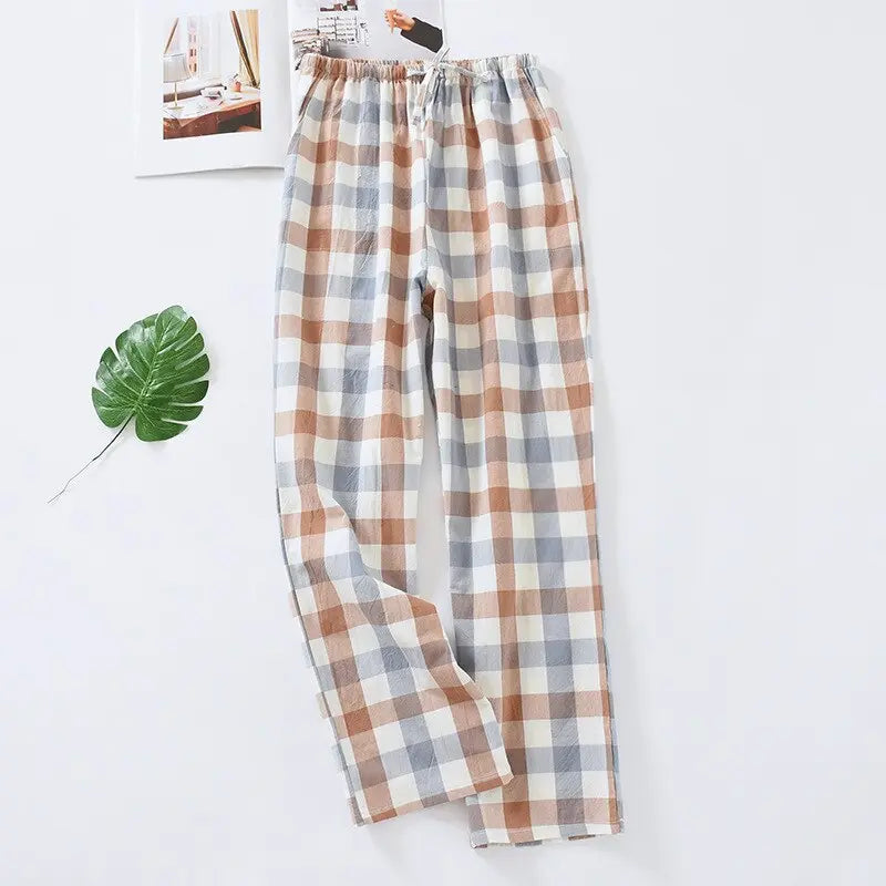 New Plaid Pants Spring Summer Streetsharks