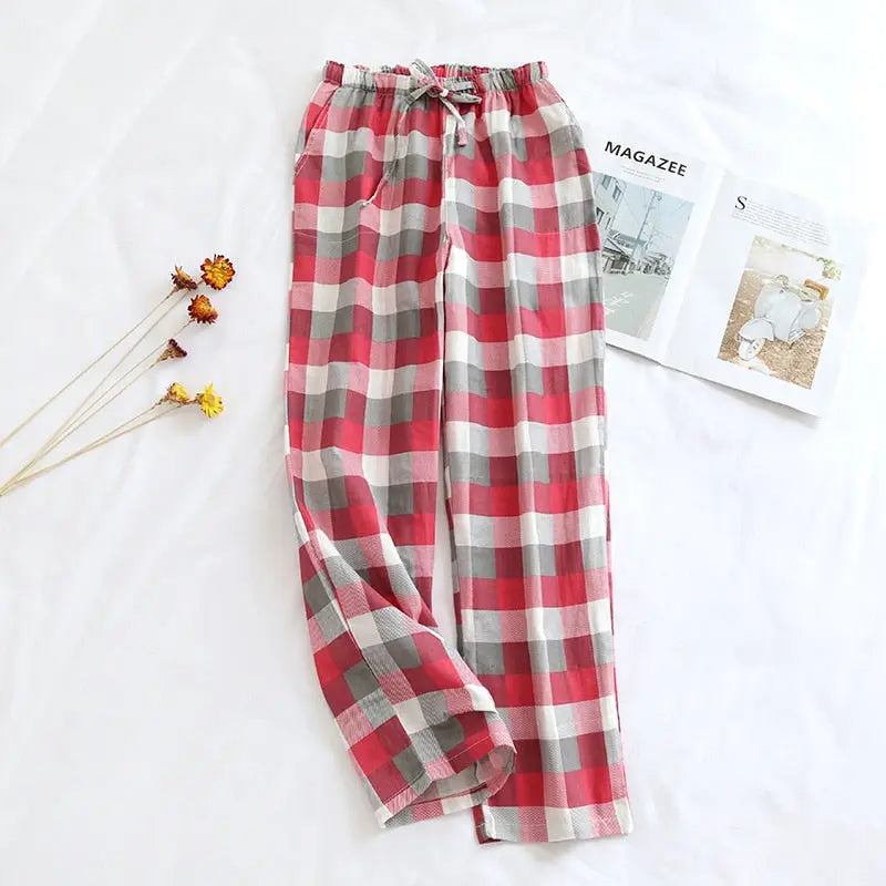 New Plaid Pants Spring Summer Streetsharks