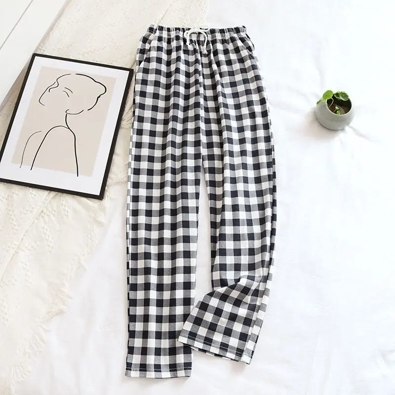 New Plaid Pants Spring Summer Streetsharks