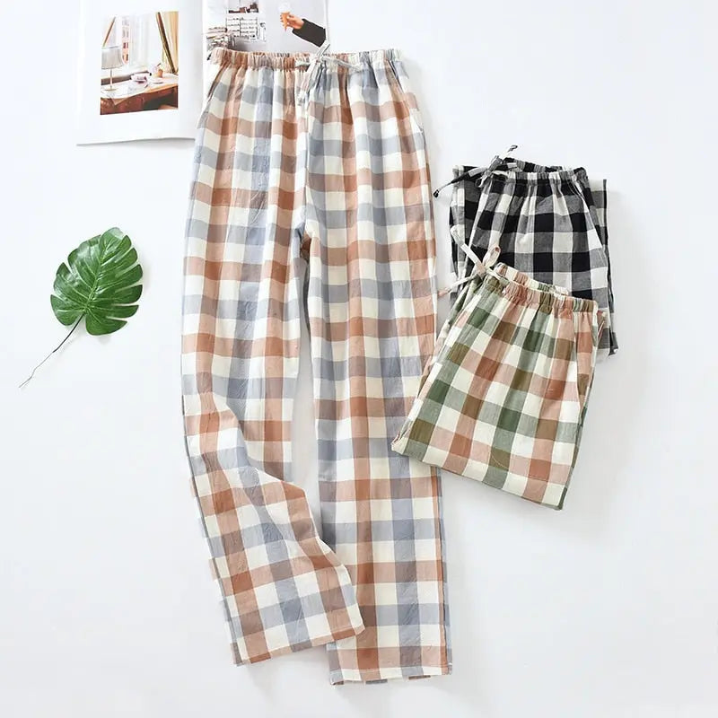 New Plaid Pants Spring Summer Streetsharks