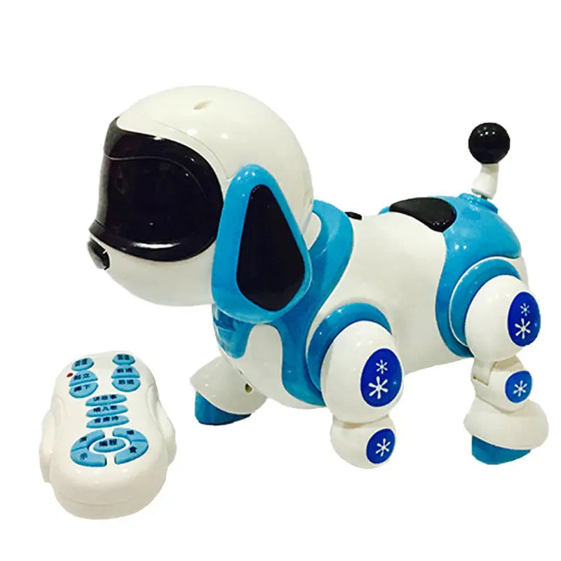 New telecontrol charging intelligent machine dog voice touch induction pet electronic dog child pet toy wholesale Streetsharks