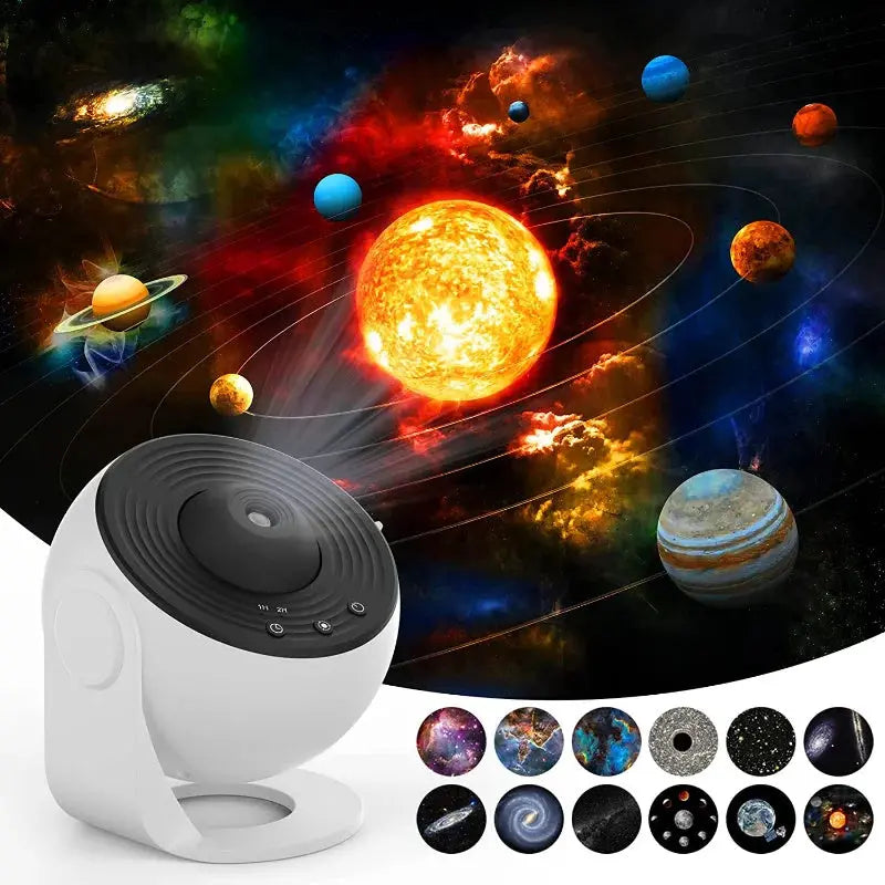 Night Light Galaxy Projector Starry Sky Projector 360 Rotate Planetarium Lamp For Kids Bedroom Valentines Day Gift Wedding Deco StreetSharks