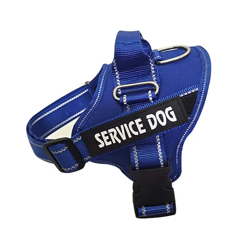 Nylon Dog Harness Personalized Reflective Pet Streetsharks