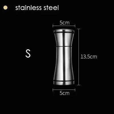 Pepper Grinder Salt Shaker Best Spice Mill with Brushed Stainless Steel Streetsharks