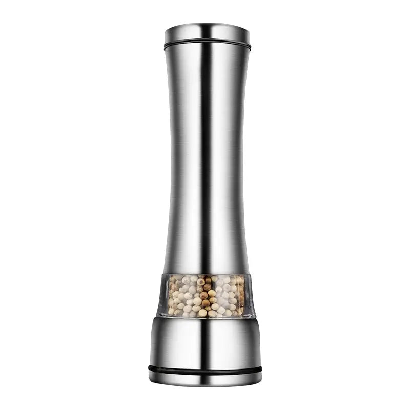 Pepper Grinder Salt Shaker Best Spice Mill with Brushed Stainless Steel Streetsharks