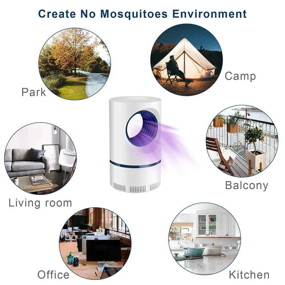 Photocatalyst Small Eye Mosquito Control Lamp USB Pregnant Women Silent LED Inhalation Mosquito Repellent Implement StreetSharks