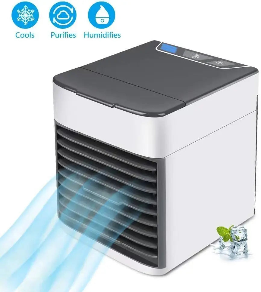 Portable Air Conditioner Fan Desktop Humidifier Electric Fan StreetSharks