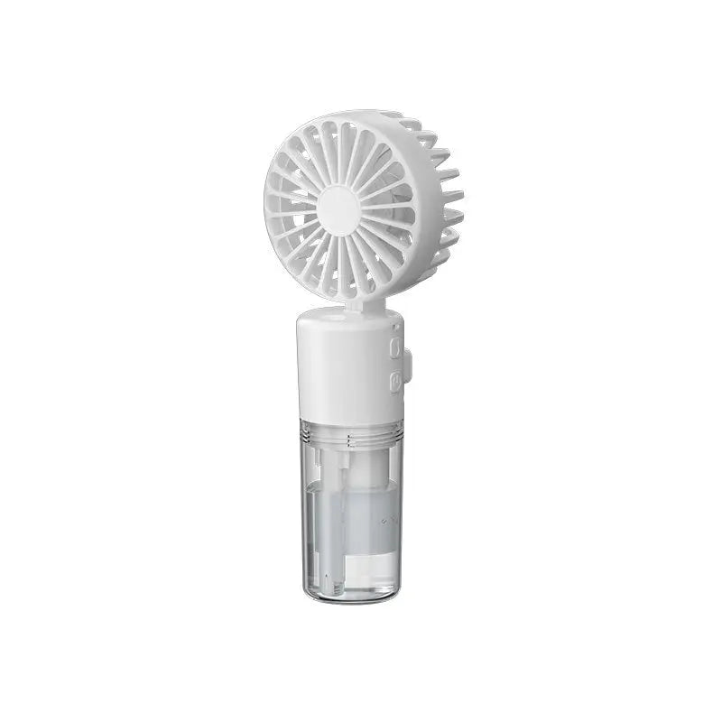 Portable Handheld Spray Fan 4-Speed Water Spray Mist Fan Summer Cooling Artifact USB Charging Summer Supplies Outdoor Mini Fan Streetsharks