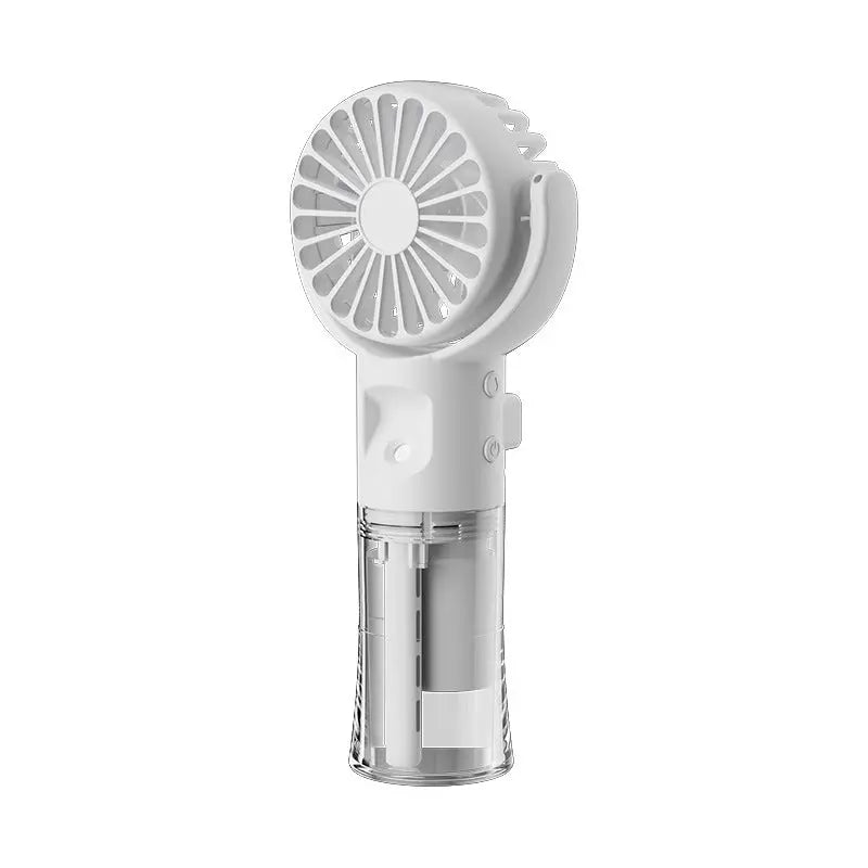 Portable Handheld Spray Fan 4-Speed Water Spray Mist Fan Summer Cooling Artifact USB Charging Summer Supplies Outdoor Mini Fan Streetsharks