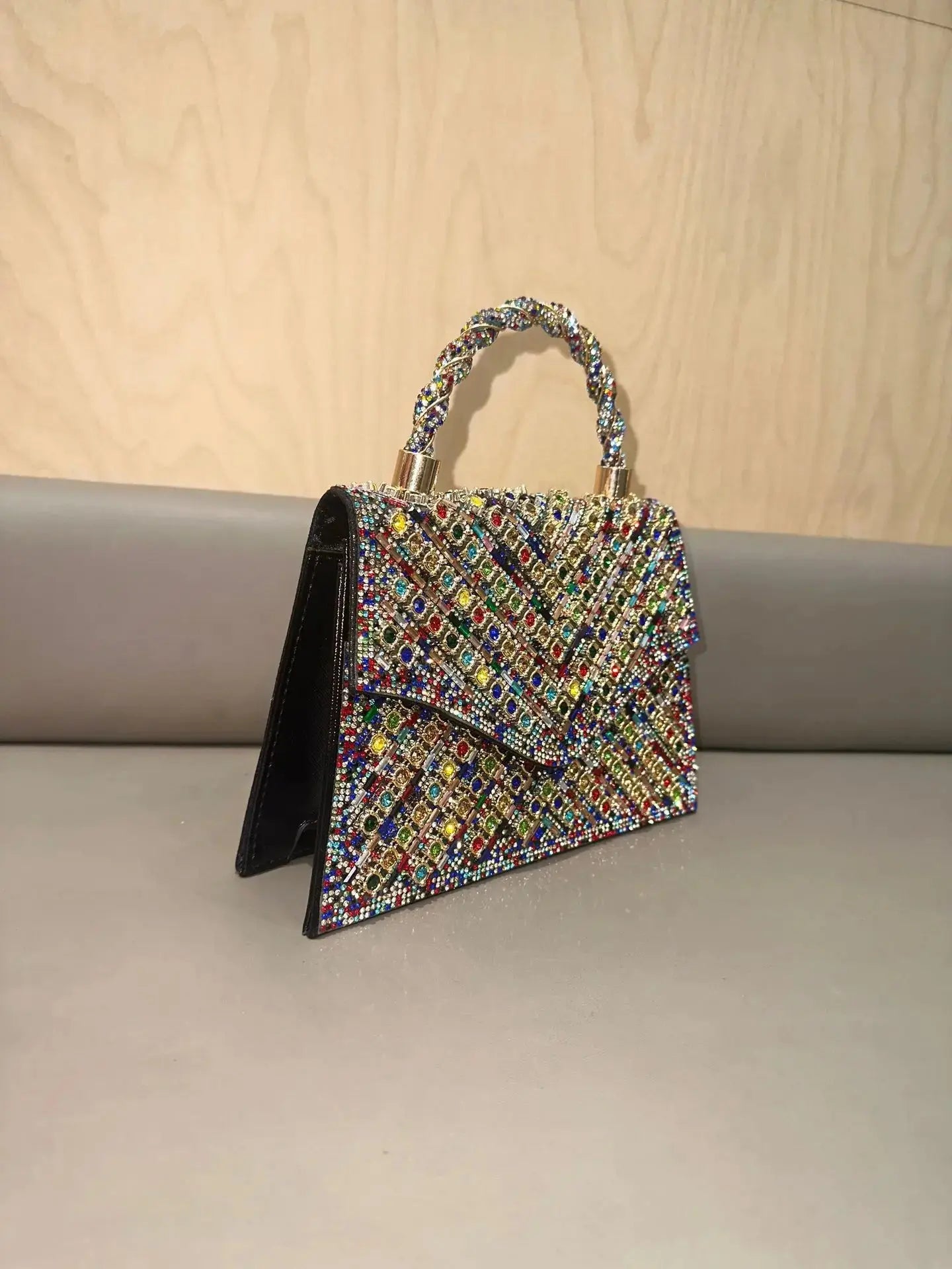 Purses for Women 2024 Luxury Bags Elegant Fashion Evening Bag Glamorous Rhinestone Party Bags Portable Handbags for Women Streetsharks