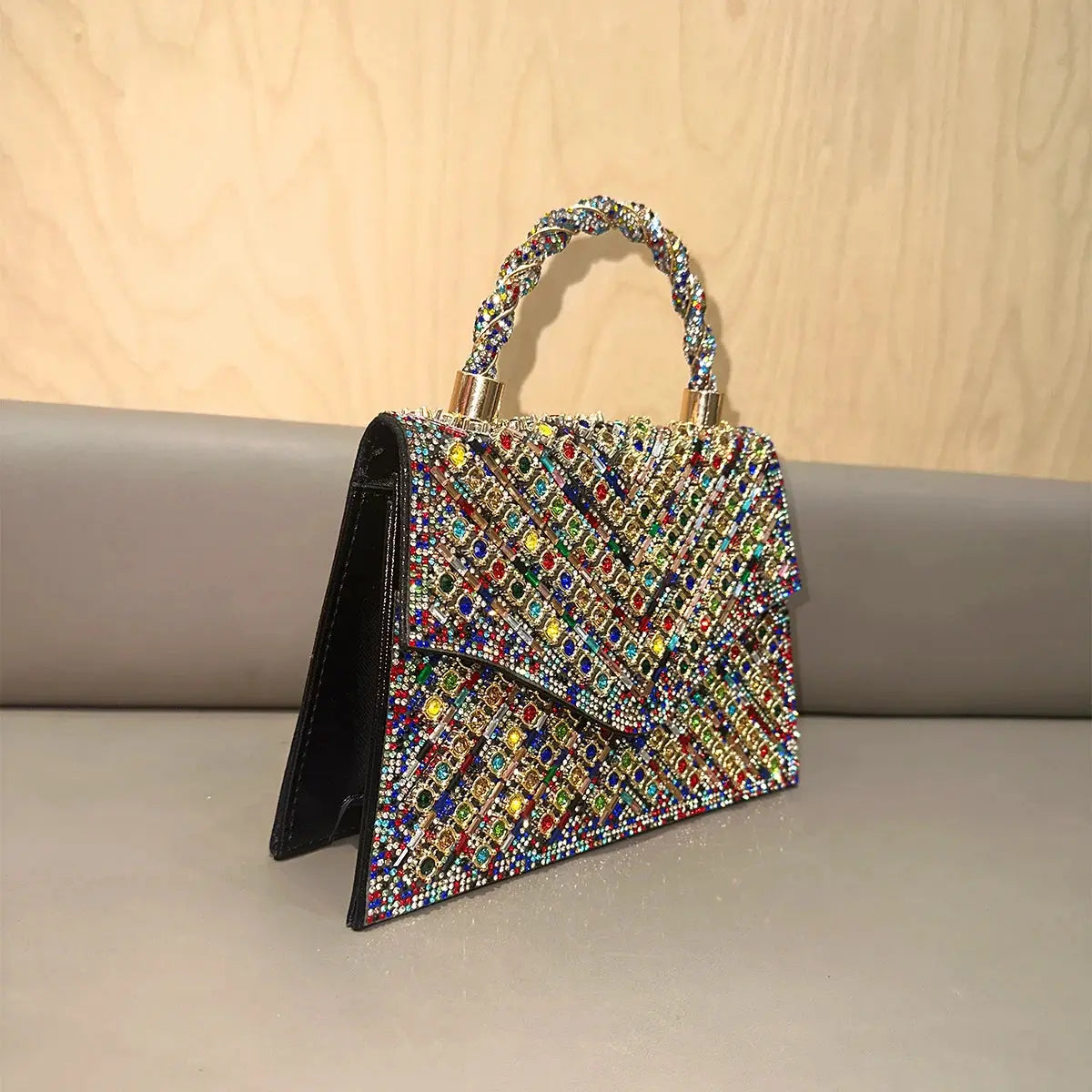 Purses for Women 2024 Luxury Bags Elegant Fashion Evening Bag Glamorous Rhinestone Party Bags Portable Handbags for Women Streetsharks