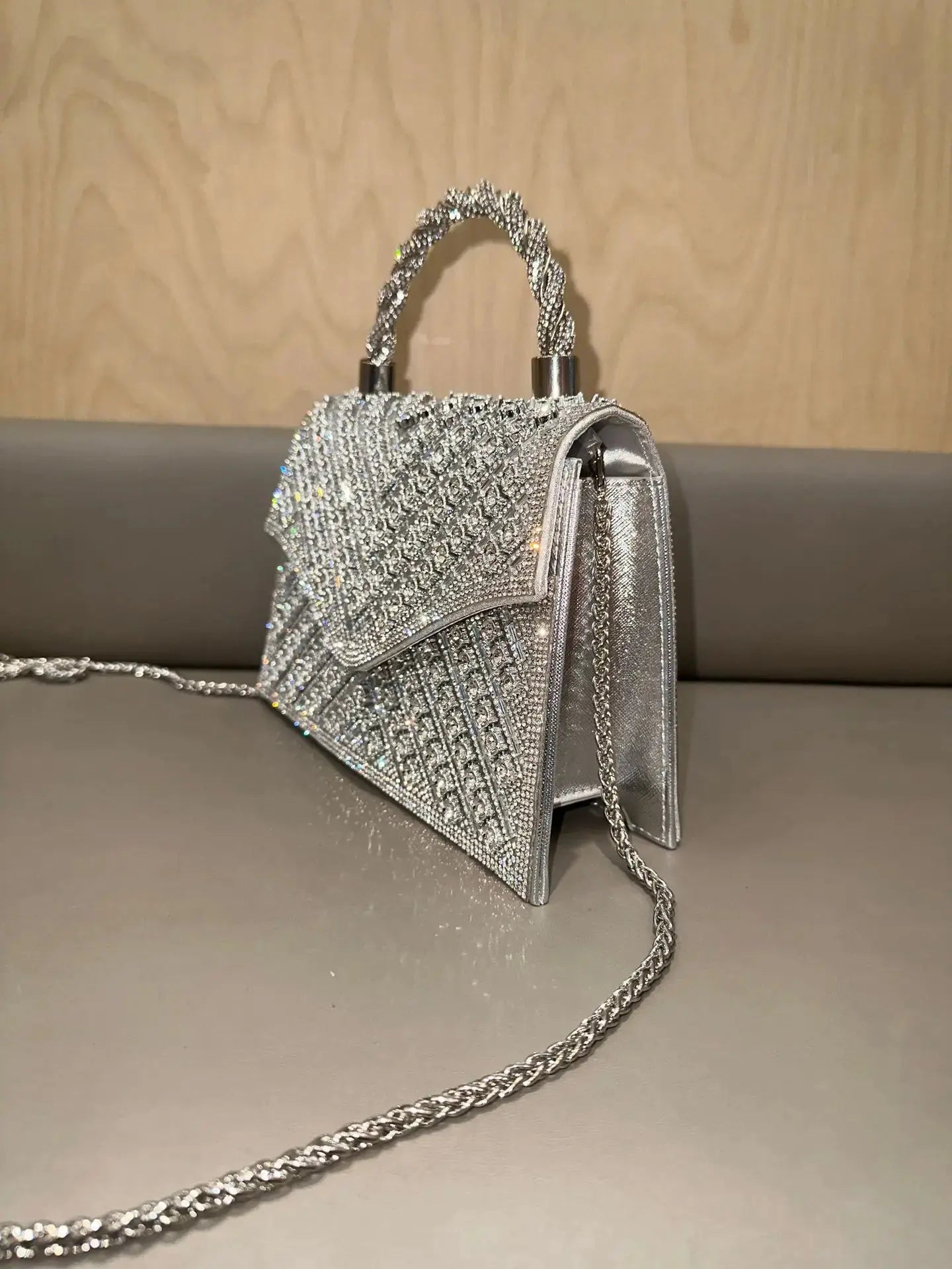 Purses for Women 2024 Luxury Bags Elegant Fashion Evening Bag Glamorous Rhinestone Party Bags Portable Handbags for Women Streetsharks