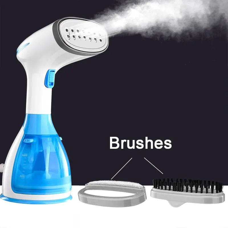 Quick-Heat Hand Garment Iron Steamer for Clothes 1500W Powerful 280ml Portable Streetsharks