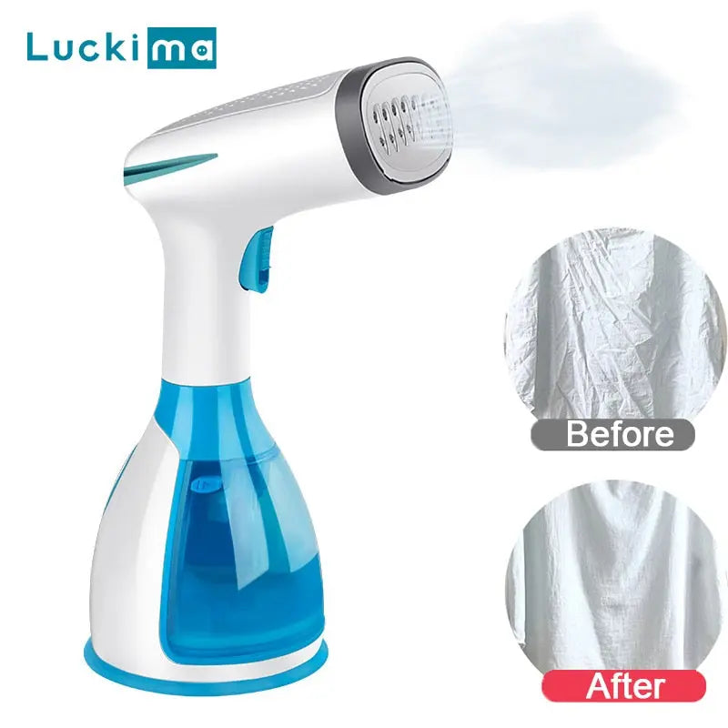 Quick-Heat Hand Garment Iron Steamer for Clothes 1500W Powerful 280ml Portable Streetsharks