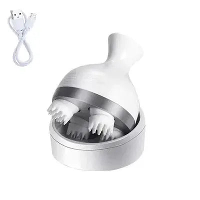 Rechargeable Electric Head Massager Pet Cat Dog Massager Vibrating Scalp Body Deep Massage Prevent Hair Loss Relieve Stress -  Streetsharks